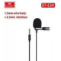 Микрофон для телефона 3.5mm Earldom ET-E34