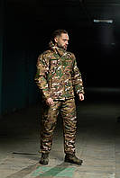 Зимний тактический костюм Soft Shell Terra WARM мультикам Военный зимний комплект куртка + штаны софтшел