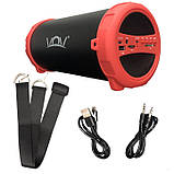 Потужна портативна колонка VOV VOV-S11BK (USB, micro USB, AUX-вхід, Bluetooth), фото 5