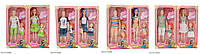 Кукла типа Барби арт. 923M/N/P/Q (120шт/2) микс 4 вида, Кен/Барби с ребенком короб. 16*5*33см