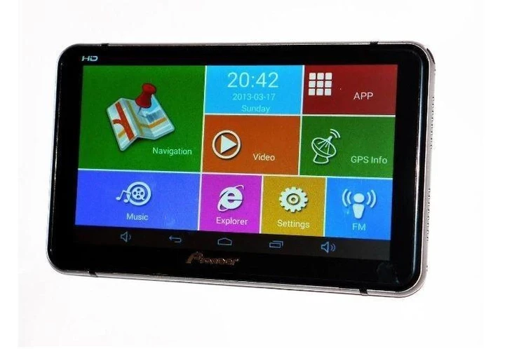 Навигатор планшет Pioneer 7" PI-715 GPS 8Gb 512 Mb навігація 7 дюймів, фото 1
