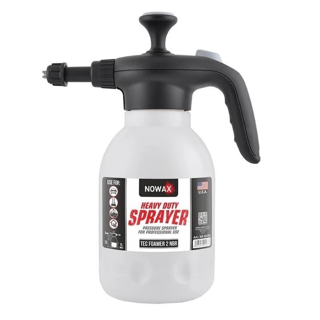 Помповий пінний розпилювач Nowax Heavy duty sprayer TEC FOAMER 2 NBR 2 л (NX02183)