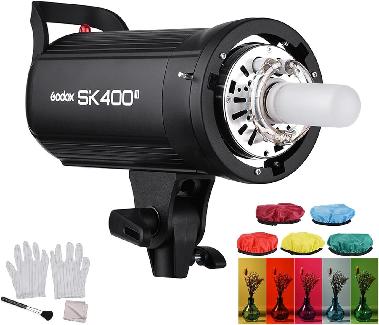 Godox SK400II: Професійна Компактна спалах на 400 Вт із Вбудованою бездротовою системою Godox 2.4G