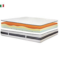 Ergo memorie life Матрац ортопедичний, 160*200 безпружинний memory foam White