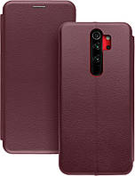 Чехол книжка EliteCase Xiaomi Redmi Note 8 Pro WINE