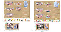 Игрушечный Посуда набор арт. KL228-1/5 (36шт/2) микс 2 вида, 10 предметов, петельные, кастрюля, крышки, аксес