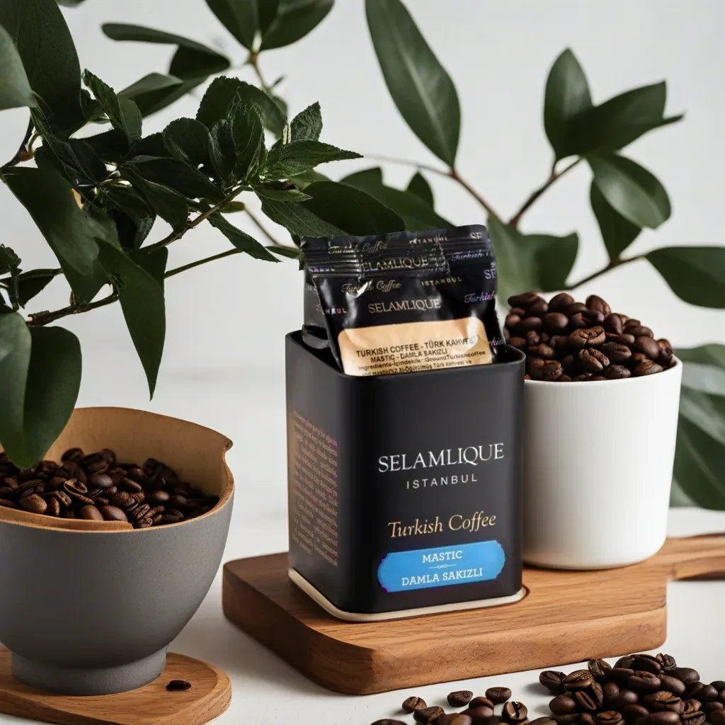 Мелена кава в банці Selamlique з мастикою 125 гр,