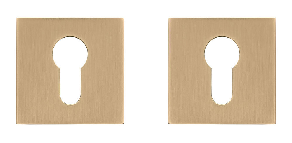 Накладка на циліндр GAVROCHE Z25-EH золото матове (Китай)