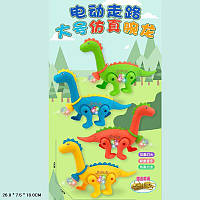 Игрушка Животное Музыкальная арт. 776-13 (192шт/2) 4 цвета динозавр, свет., звук, пакет. 26*7,5*18 см