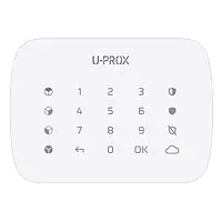 U-Prox Keypad G4 White Беспроводная сенсорная клавиатура для четырех групп