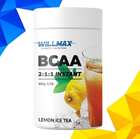 Аминокислоты Willmax BCAA 2:1:1 Instant 400 г Вкус лимонного чая