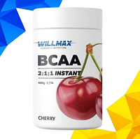 Аминокислоты Willmax BCAA 2:1:1 Instant 400 г Вкус вишни