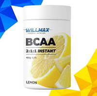 Аминокислоты Willmax BCAA 2:1:1 Instant 400 г Вкус лимона