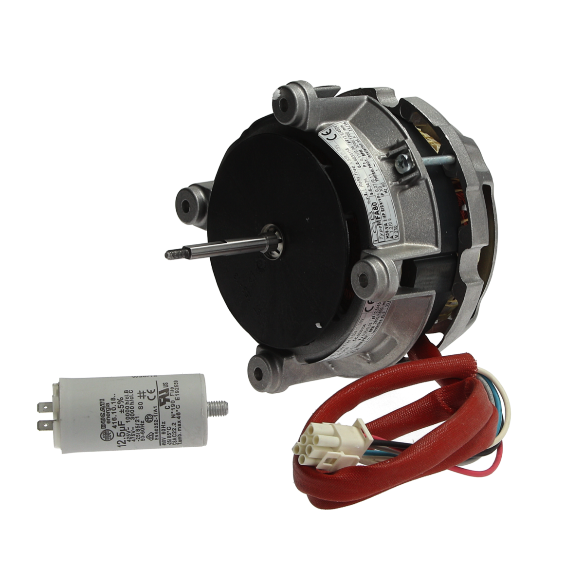 Електромотор MFA80 (6033154) для печі Apach AP7M, AB10M, AP10M, Giorik та ін.