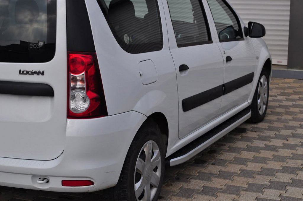 Бокові пороги Renault Logan MCV 2008-2013 Fullmond brr068+ful213