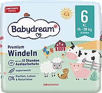 Подгузники Babydream Premium 6 (14-20 кг) 32 шт (4305615957852)