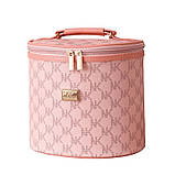 Косметичка дорожня жіноча. Кейс бокс для косметики водонепроникний. Органайзер скриньки для косметики, фото 3