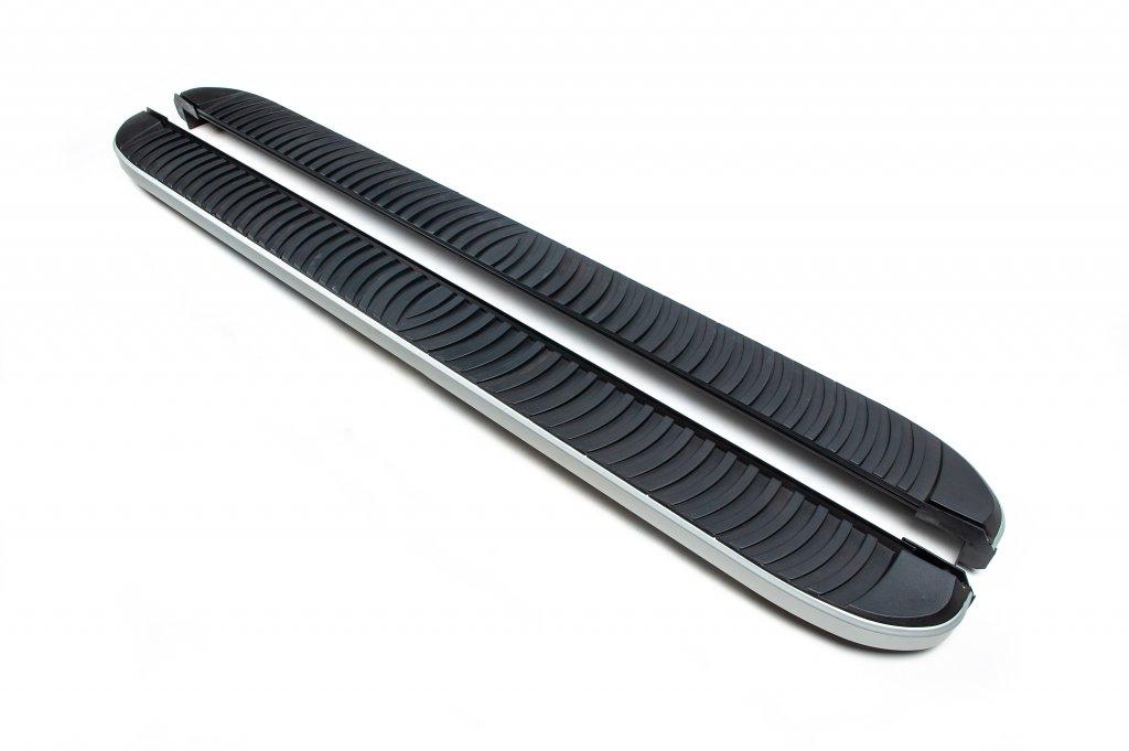 Бокові пороги GreatWall Hover 2011- Tayga Grey brr019+tag173