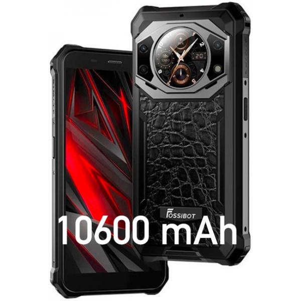 Смартфон Oukitel FOSSiBOT F101 PRO 8/128GB Litchi Pattern 4G LTE NFC аккумулятор 10600мАч, фото 1
