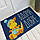 Прикольний придверний килимок у передпокій з дизайном "Вдома добре", фото 2