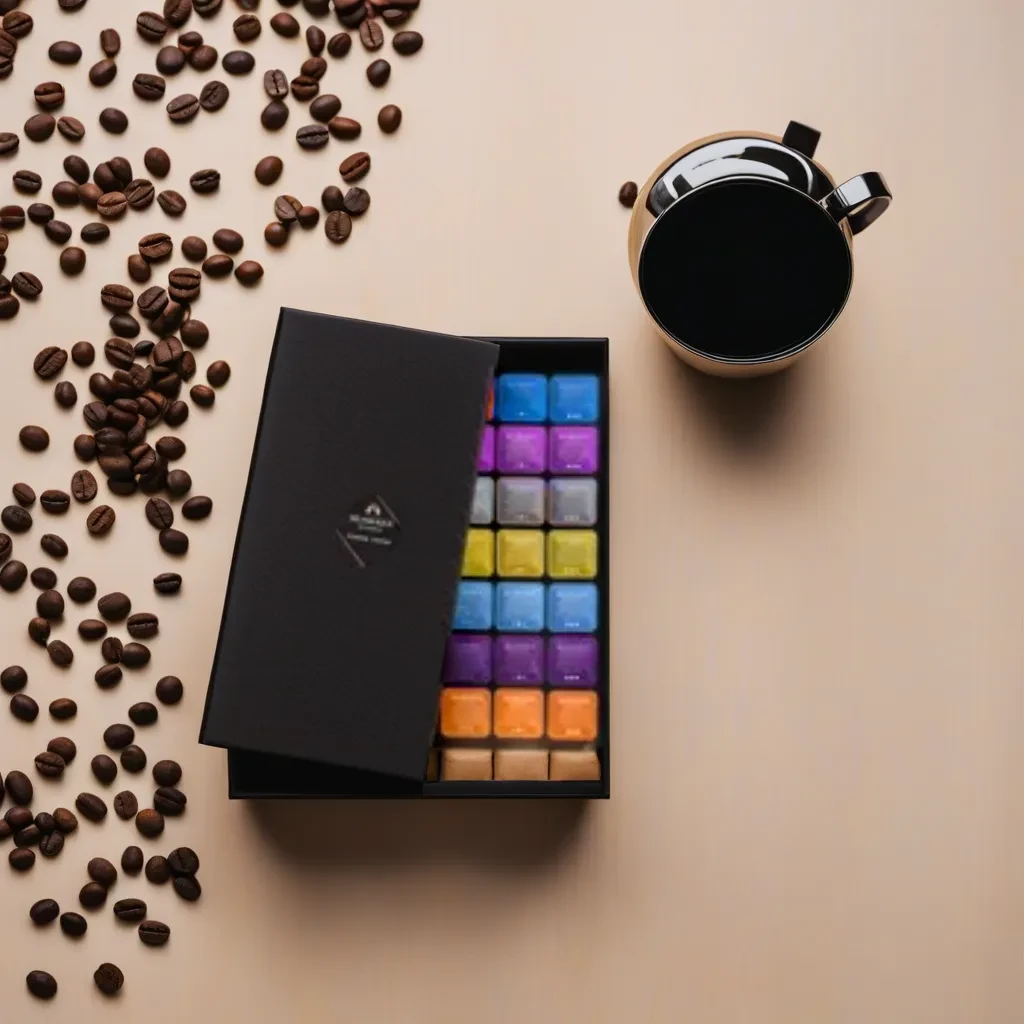 Молота кава в капсулах Selamlique набір 7 смаків Арабіка 100%, міцна кава для дегустації