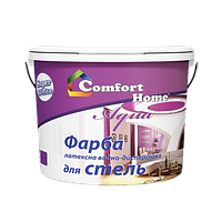 Краска латексная водно-дисперсионная для потолков та стен Aqua ТМ Comfort home 12,6 кг