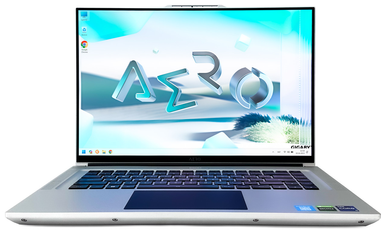 Ноутбук Gigabyte Aero 16 YE4: Core i9-12900H / RAM 32 ГБ / GeForce RTX 3080 Ti, 16 ГБ / SSD 4 ТБ / 16" 4K+
