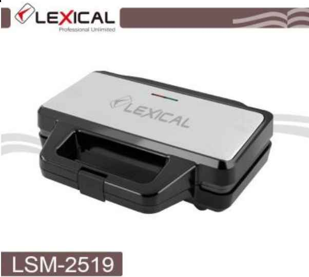 Електрична сендвічниця Lexical LSM-2519, фото 1