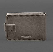 Шкіряна обкладинка-портмоне для посвідчення УБД (темно-бежева), фото 5