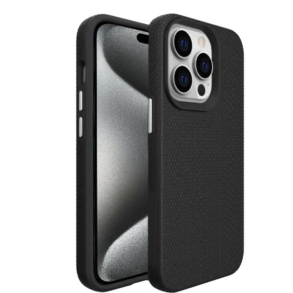 Протиударний чохол Primo Gibrid Armor для Apple iPhone 15 Pro - Black