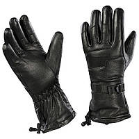 M-Tac перчатки зимние кожаные черные