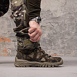 Штани тактичні 8 кишень Grifon Shark Soft shell  (multicam) на флісі, фото 3