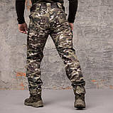 Штани тактичні 8 кишень Grifon Shark Soft shell  (multicam) на флісі, фото 9