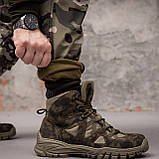 Штани тактичні 8 кишень Grifon Shark Soft shell  (multicam) на флісі, фото 5