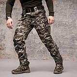 Штани тактичні 8 кишень Grifon Shark Soft shell  (multicam) на флісі, фото 11