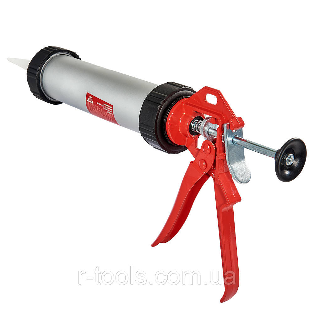 Шприц для герметика 230 мм алюмінієвий Vitals Master 188509