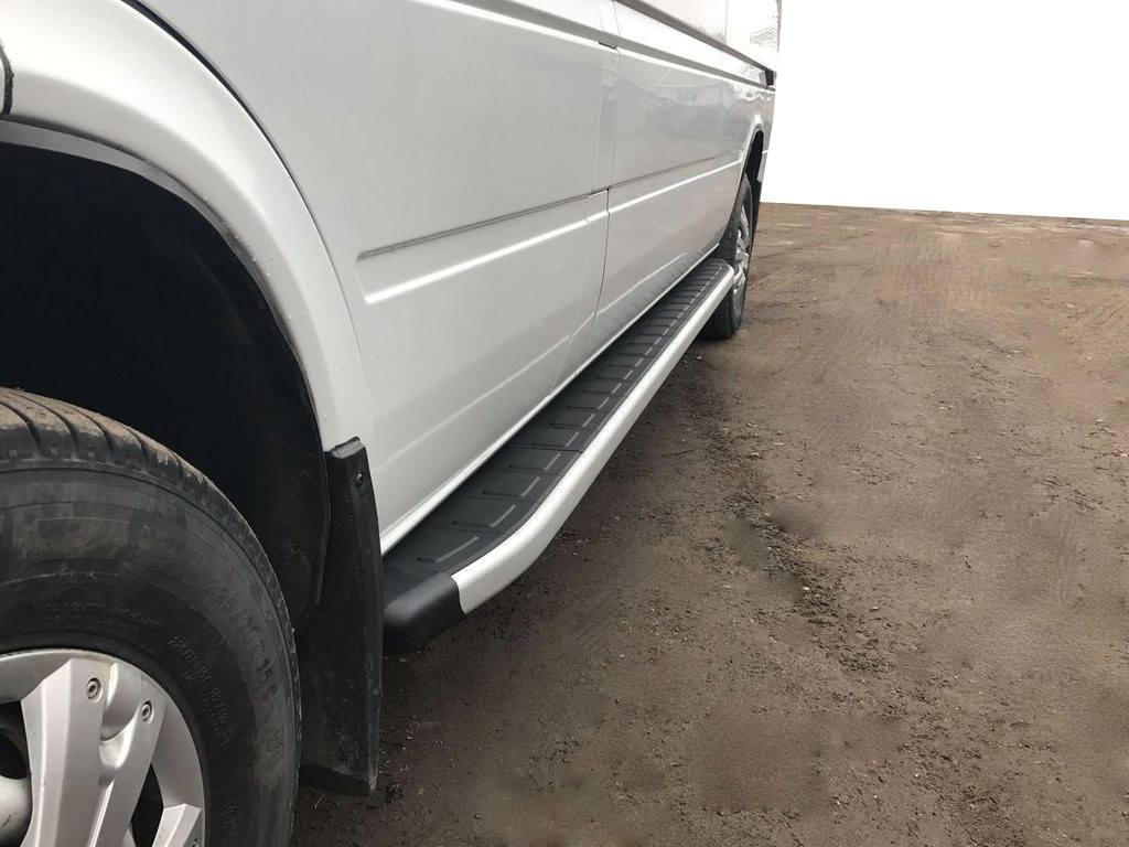 Бокові пороги Mercedes Sprinter 1995-2006 Fullmond середня база brr046+ful263