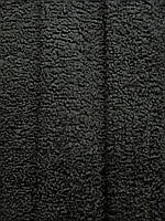Ткань Каракуль Пальтово-Костюмный чёрный.для пальто, дафлокотов, шубок
