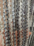 Спіральки (шторка з кручених ниточок)