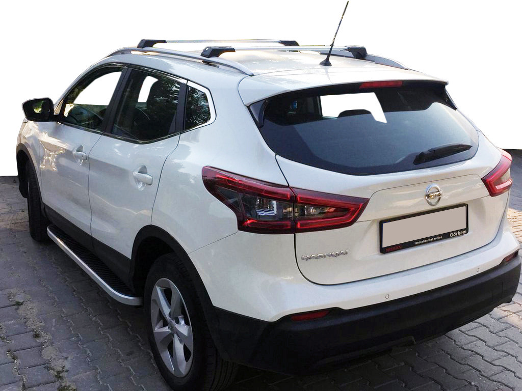 Бокові пороги Nissan Qashqai 2014- Tayga brr056+tag173