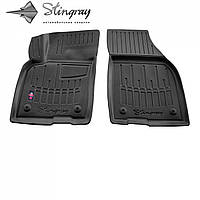 Автомобильные коврики в салон Stingray на для Volvo S40 2 04-12 2шт Вольво С40 черные