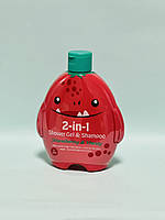 Шампунь-гель для мытья волос и тела клубника Orchard 2 sn 1 Shower gel & Shampoo 300 мл.