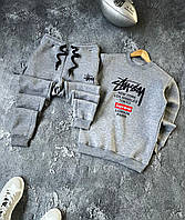 Теплий чоловічий спортивний костюм Stussy