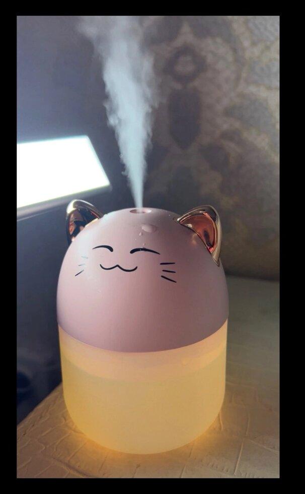 Зволожувач повітря Humidifier H2O, ночник rgb