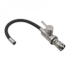 Змішувач для кухні VENTA VA3008-Black з гнучким гусаком (картридж 35 мм) Нержавіюча сталь, фото 5