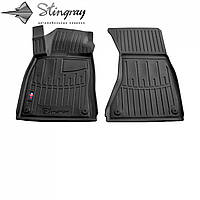 Автомобильные коврики в салон Stingray на для Audi A6 C7 11-18 2шт Ауди А6 черные