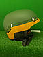 Шолом Marker Convoy+M Magnetic Green/Mustard, фото 4