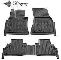 Автомобильные коврики в салон Stingray на для BMW X6 F16 14-19 4шт БМВ Х6 черные