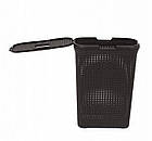 ΠΠΎΡΠΈΠΊ Π΄Π»Ρ Π±ΡΠ»ΠΈΠ·Π½ΠΈ ΠΏΠ»Π°ΡΡΠΈΠΊΠΎΠ²ΠΈΠΉ ΡΠ° Π· ΠΊΡΠΈΡΠΊΠΎΡ "Natural Style" 40Π» ΡΠ΅ΠΌΠ½ΠΎ-ΠΊΠΎΡΠΈΡΠ½Π΅Π²ΠΈΠΉ (00709), ΡΠΎΡΠΎ 4