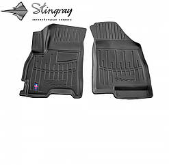 Автомобільні килимки поліки в салон Stingray на у Chery Tiggo 4 17- 2шт Чери Тиго чорні